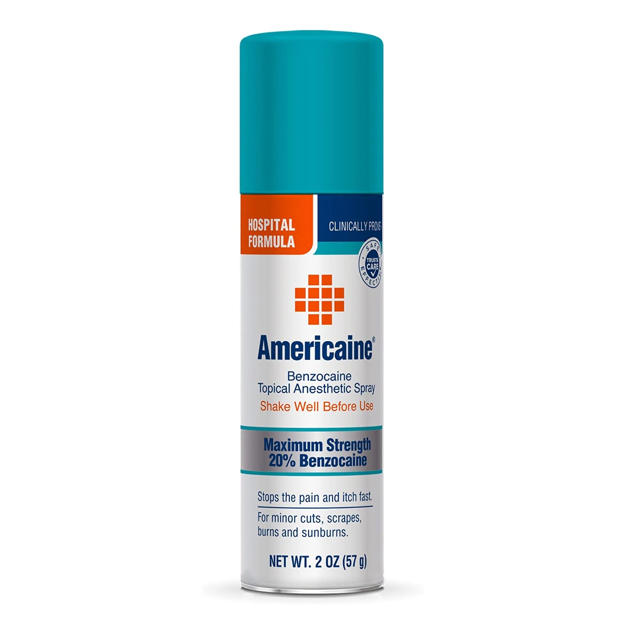 Americaine Benzocaine Itch Relief-Itch Relief Americaine 20% Strength Spray 2 oz. Can
