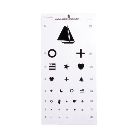 McKesson Preschool Eye Test Chart - Diagnostic Instruments and Supplies>Optometry>Exam Charts - McKesson Brand