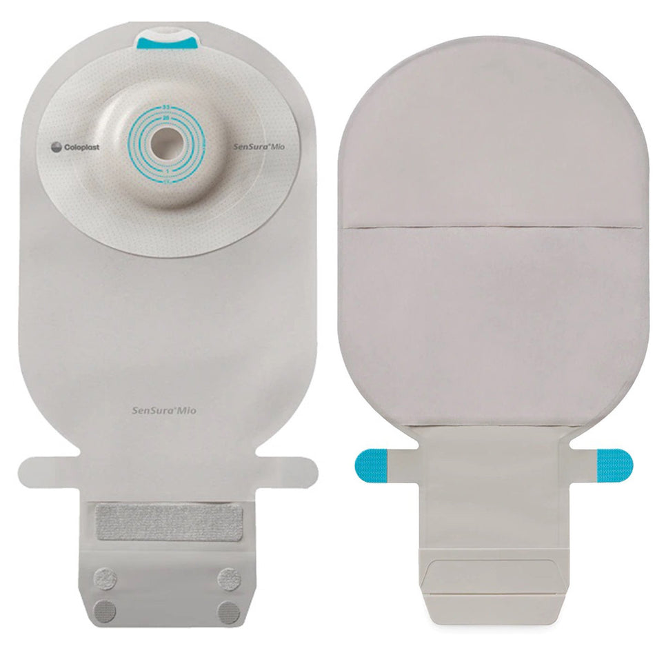 SenSura® Mio Convex Deep 1-Piece Transparent Ostomy Pouch, 10 – 43 mm Stomas - Ostomy>Ostomy Pouches - Coloplast