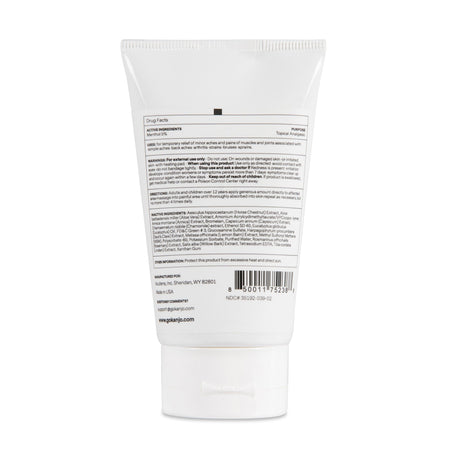 Kanjo Natural Pain Relief Gel, 4.2-ounce tube-Topical Pain Relief Kanjo 5% Strength Menthol Topical Gel 4.2 oz.