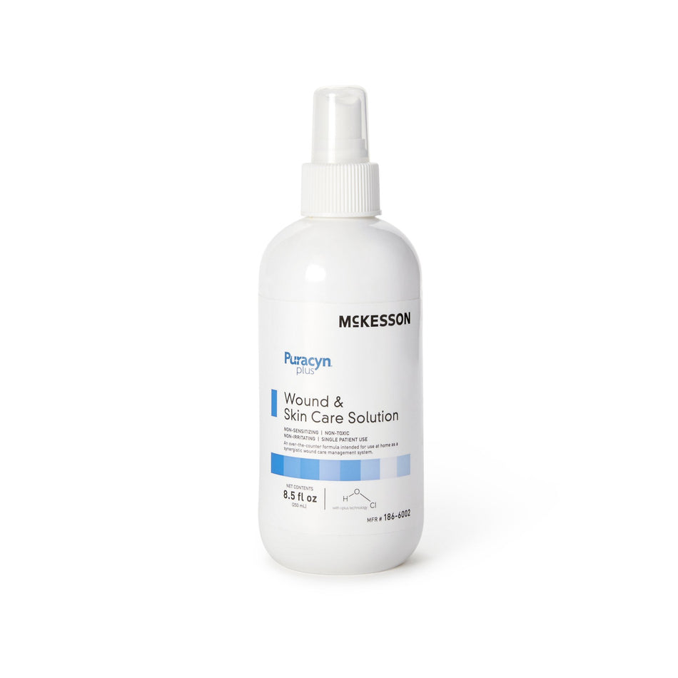 McKesson Puracyn� Plus Wound Irrigation Solution, 8� oz. Pump Bottle-Wound Cleanser McKesson Puracyn� Plus 8.5 oz. Pump Bottle NonSterile Antimicrobial