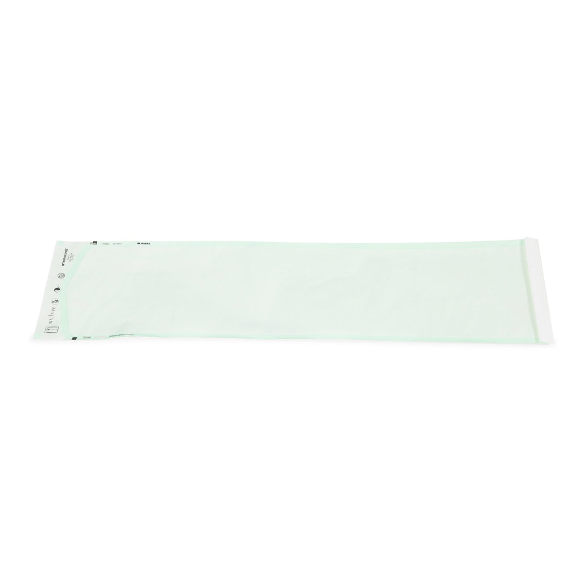 Steriking Sterilization Pouch, 3.5 x 8 Inch, for Ethylene Oxide (EO) Gas / Steam Sterilization-Sterilization Pouch Steriking Ethylene Oxide (EO) Gas / Steam 3-1/2 X 8 Inch Transparent / White Self Seal Paper / Film