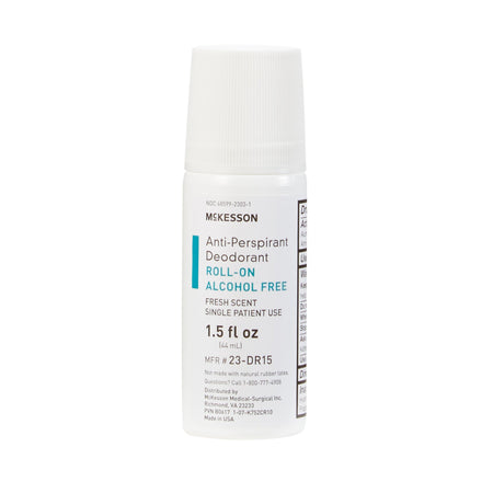 McKesson Antiperspirant / Deodorant, Fresh Scent, 1.5 oz Roll-On - Personal Hygiene>Skin Care>Deodorants and Antiperspiran...