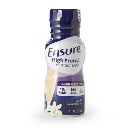 Ensure® High Protein Shake, Vanilla, 8-ounce bottle - Nutritionals and Feeding Supplies>Nutritionals>Oral Supplements - Ab...