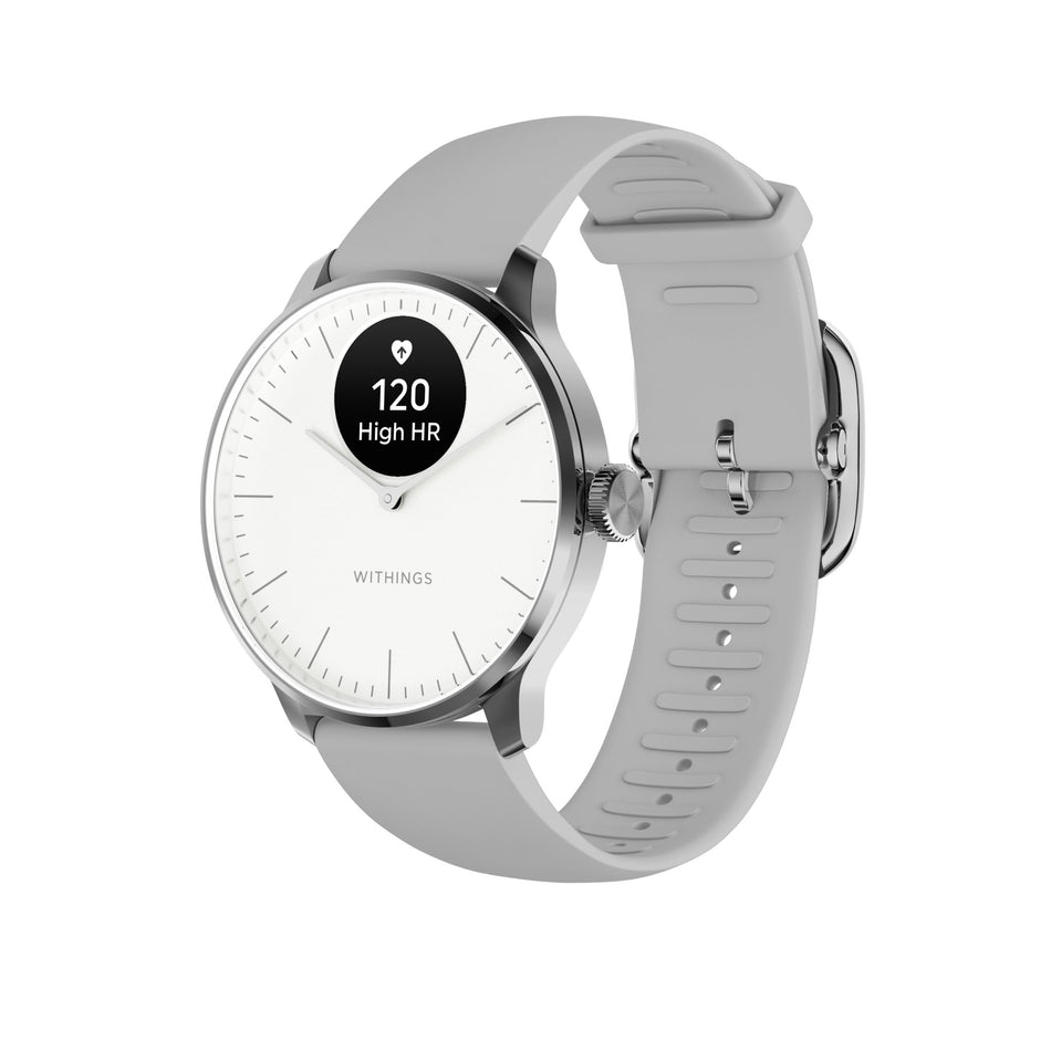 Smartwatch ScanWatch Light 37mm Withings 24 Hours Grayscale OLED Display