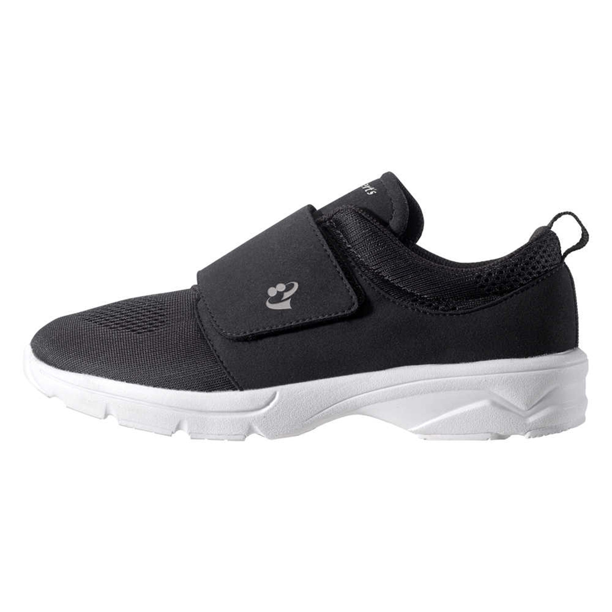 Silverts Hook and Loop Closure Walking Shoe, Size 7, Black-Walking Shoe Silverts Size 7 Male Adult Black