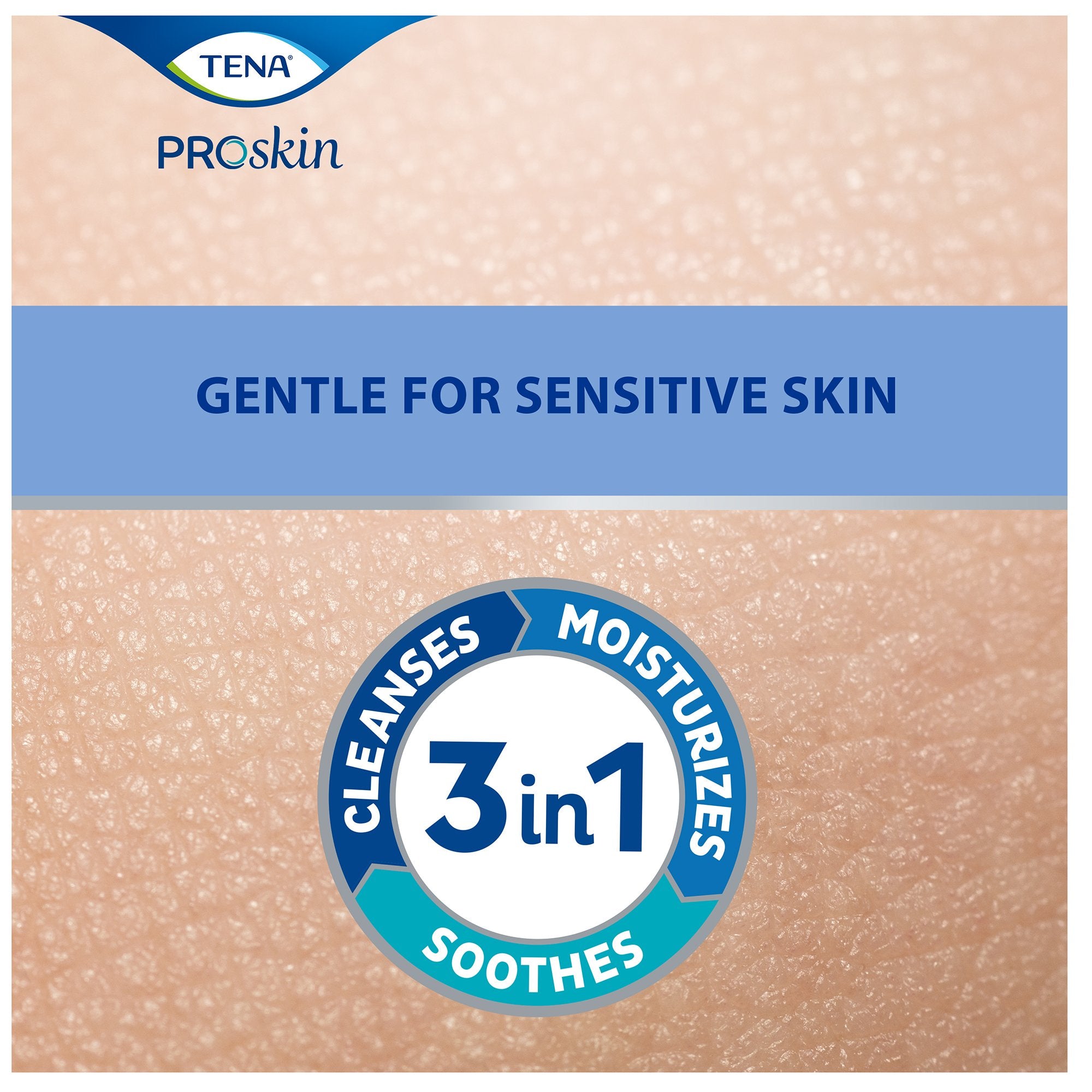 Tena® Body Wash Cleansing Cream, Alcohol-Free 3-in-1 Formula, Scented, 1,000 mL - Personal Hygiene>Skin Care>Soaps - Essit...