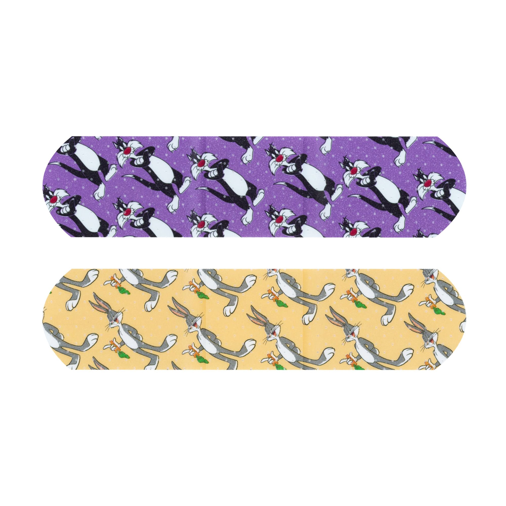 Looney Tunes™ Stat Strip® Bugs Bunny /Sylvester Adhesive Strip, ¾ x 3 Inch - Wound Care>General Wound Care>Adhesive Bandag...