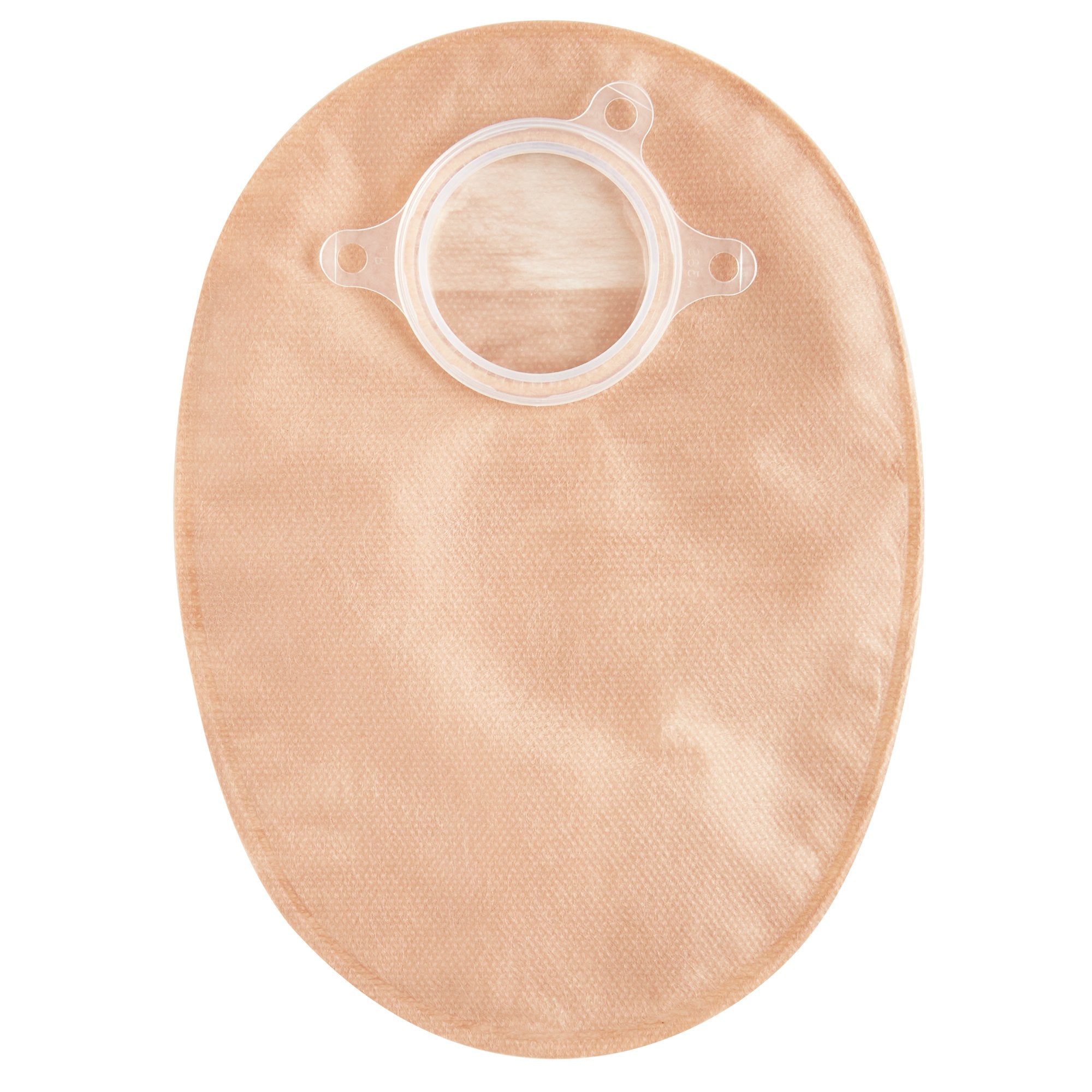 The Natura + Two-Piece Closed End Beige Filtered Ostomy Pouch, 8 Inch Length, 2 Inch Flange-Ostomy Pouch The Natura + Two-Piece System 8 Inch Length Closed End