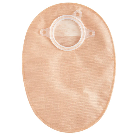 The Natura + Two-Piece Closed End Beige Filtered Ostomy Pouch, 8 Inch Length, 2 Inch Flange-Ostomy Pouch The Natura + Two-Piece System 8 Inch Length Closed End