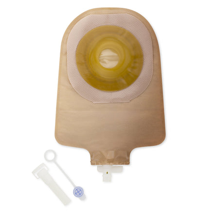 Premier One-Piece Drainable Beige Urostomy Pouch, 9 Inch Length, 1-Inch Stoma-"Urostomy Pouch Premier One-Piece System 9 Inch Length Convex, Pre-Cut 1 Inch Stoma Drainable"