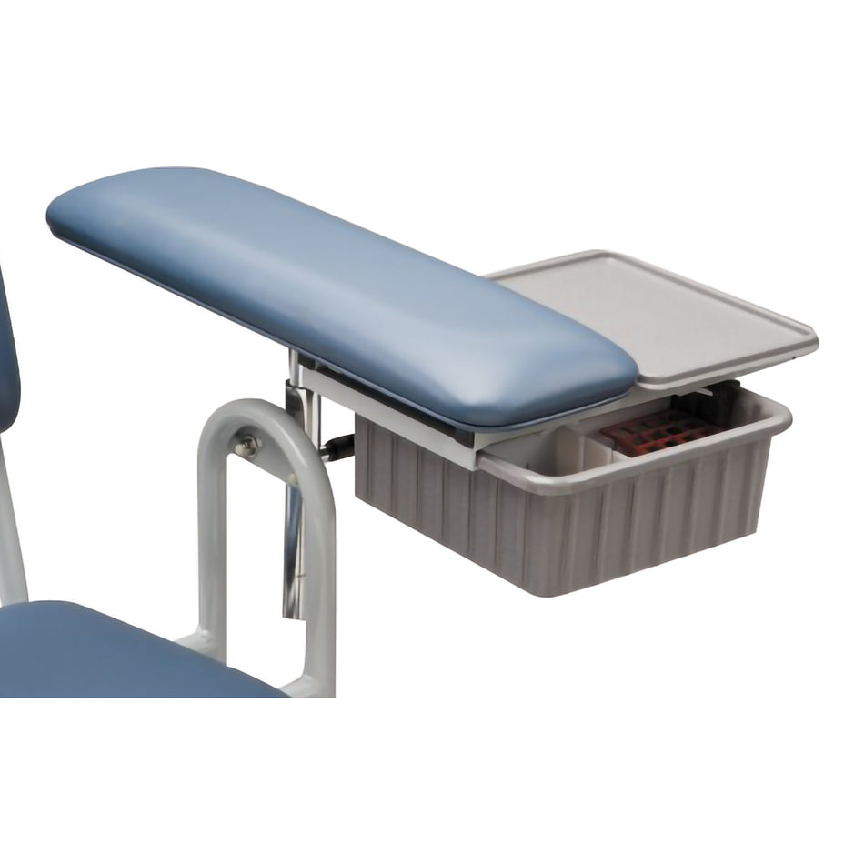 McKesson Side Tray, Blood Draw Chair-"Side Tray, Blood Draw Chair McKesson McKesson Blood Drawing Chairs"