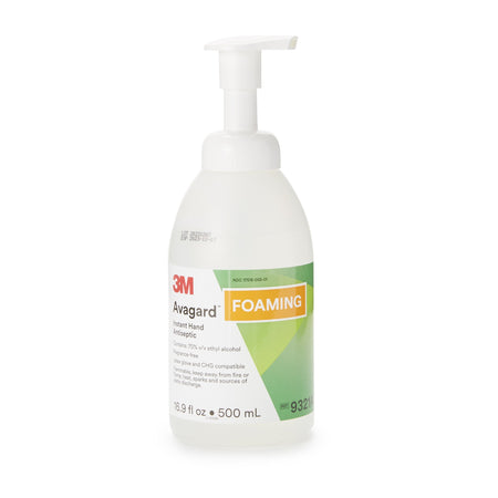 3M Avagard Hand Sanitizer-Hand Sanitizer 3M Avagard 16.9 oz. Ethyl Alcohol Foaming Pump Bottle