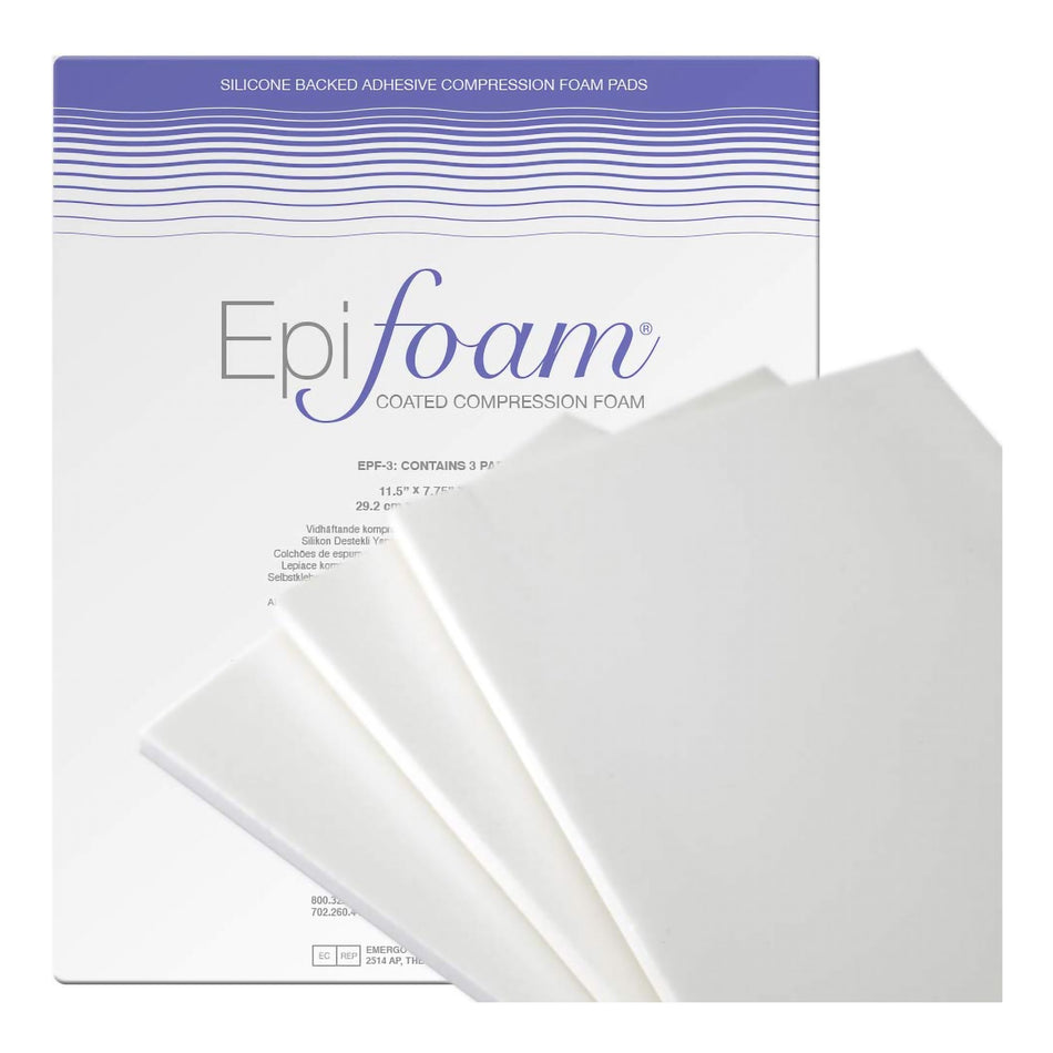 Epi-foam� Silicone Foam Dressing, 7-3/4 X 11-1/2 Inch-Foam Pad Epi-foam� 7-1/2 X 11 Inch