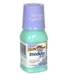 Imodium A-D Loperamide Anti-Diarrheal-Anti-Diarrheal Imodium A-D 1 mg Strength Liquid 4 oz.