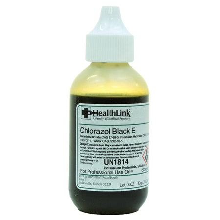 EDM 3 Chlorazol Black E Stain, 2-ounce bottle-Chlorazol Black E Stain 2 oz.