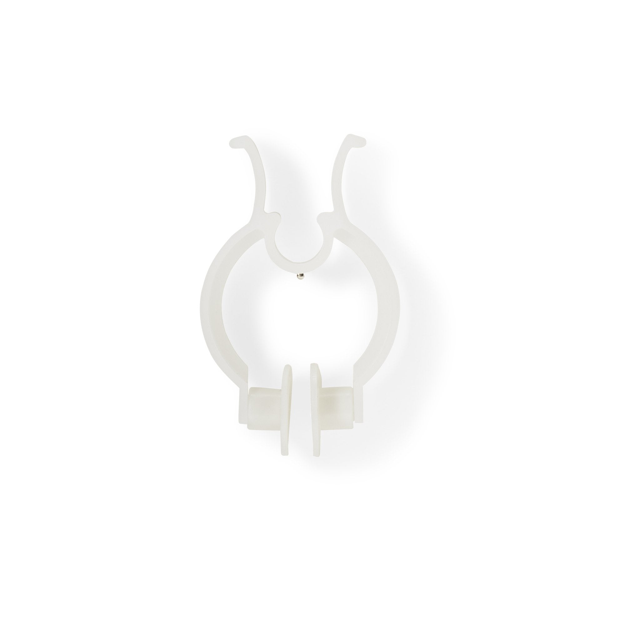 McKesson Nose Clips-"Nose Clip McKesson Rubber, Disposable, White Plastic For Spirometry"