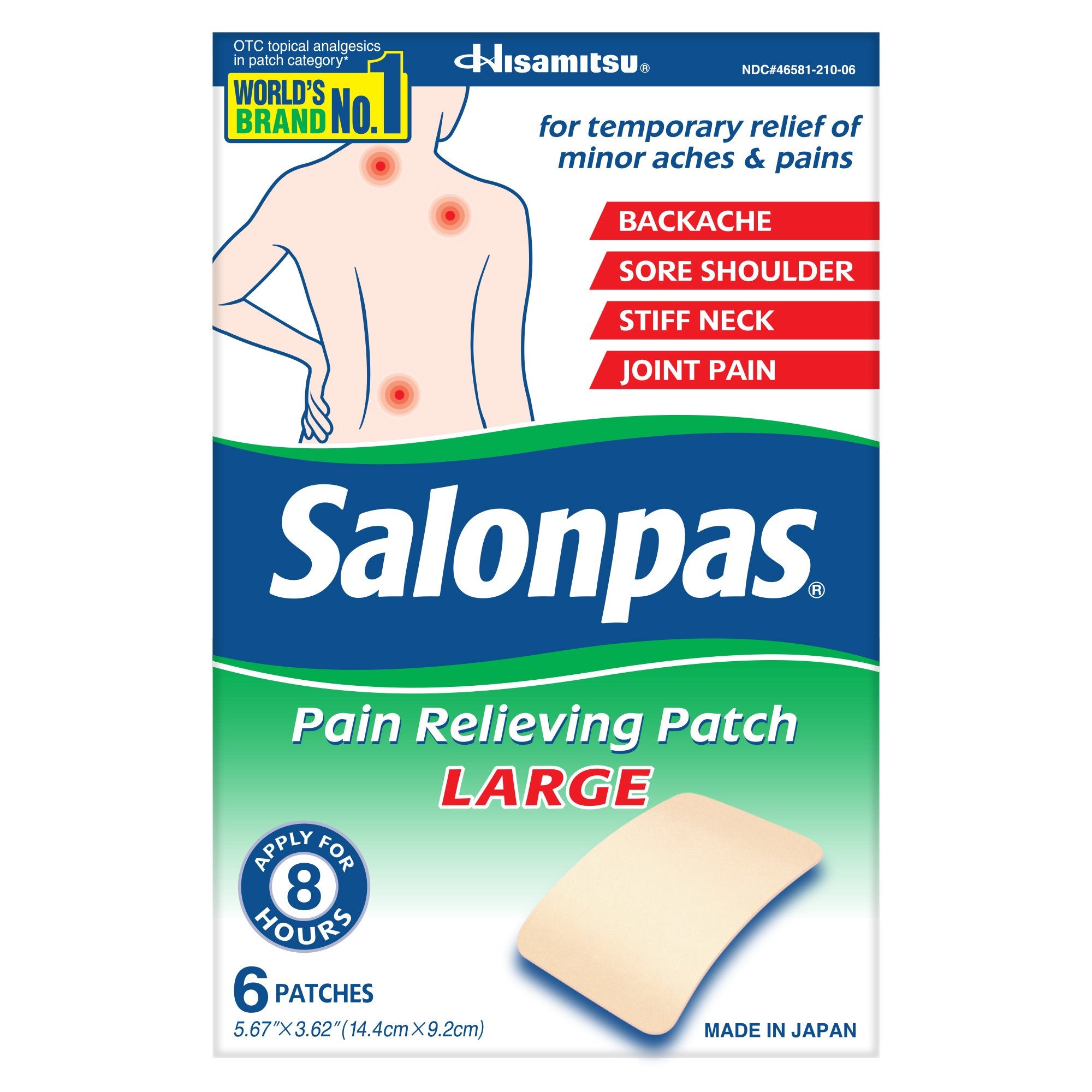 Salonpas® Pain Relieving Patches Large