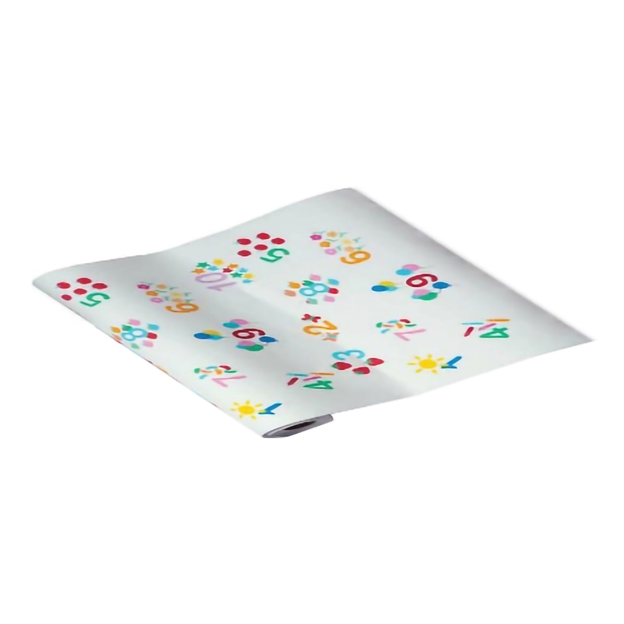 Tidi Choice Crepe Table Paper, 18 Inch x 125 Foot, Print (Pastel Numbers)-Table Paper Tidi Choice 18 Inch Width 125 Foot Length Print (Pediatric Combo) Crepe