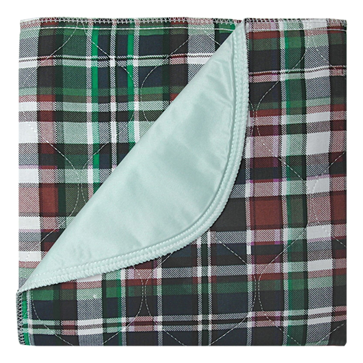 Beck's Classic Reusable Underpad, Green, 34 x 36 in.-Reusable Underpad Beck's Classic 34 X 36 Inch Polyester / Rayon Heavy Absorbency