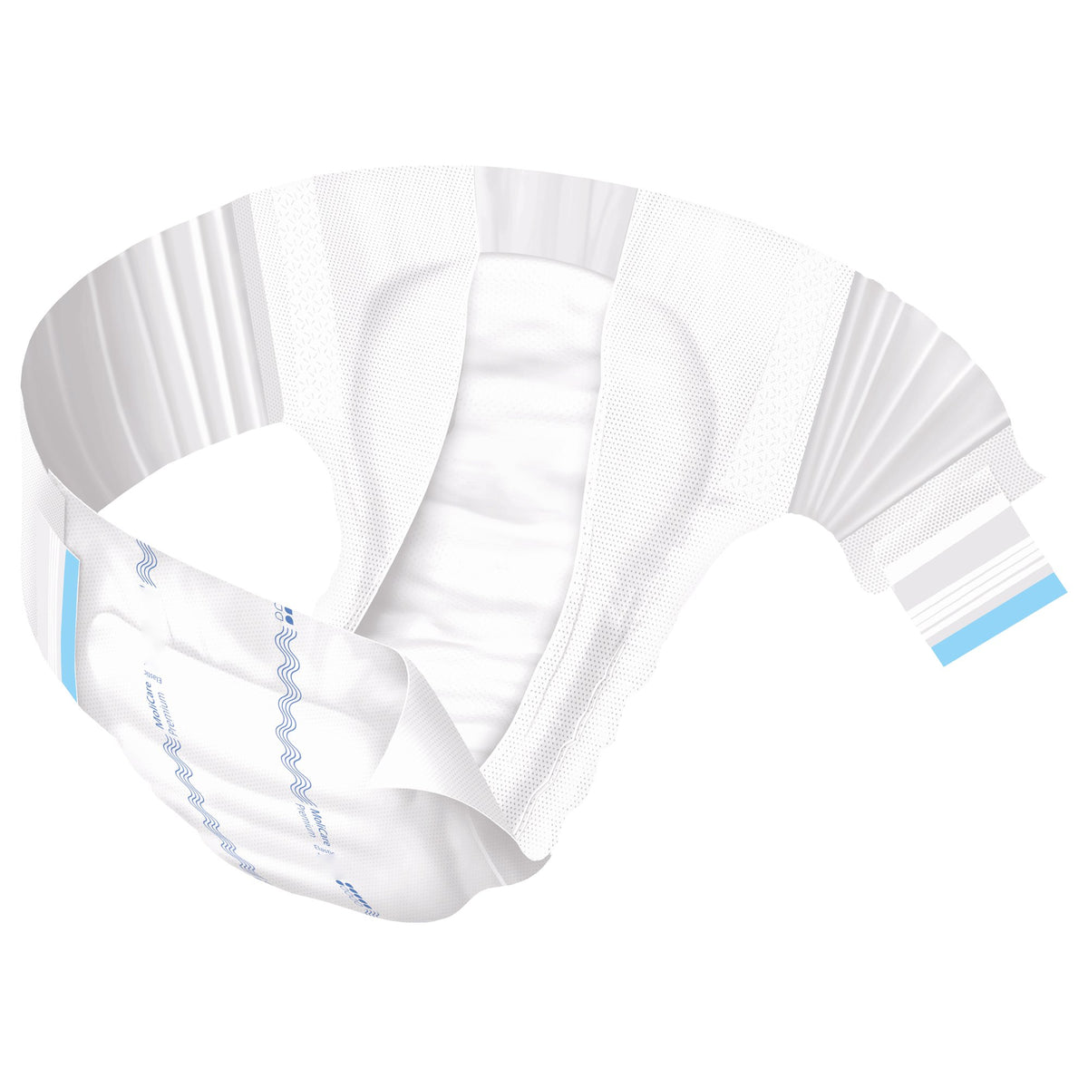 MoliCare Premium Elastic 6 Drop Absorbency Incontinence Briefs, Large-Unisex Adult Incontinence Brief MoliCare Premium Elastic 6D Large Disposable Moderate Absorbency