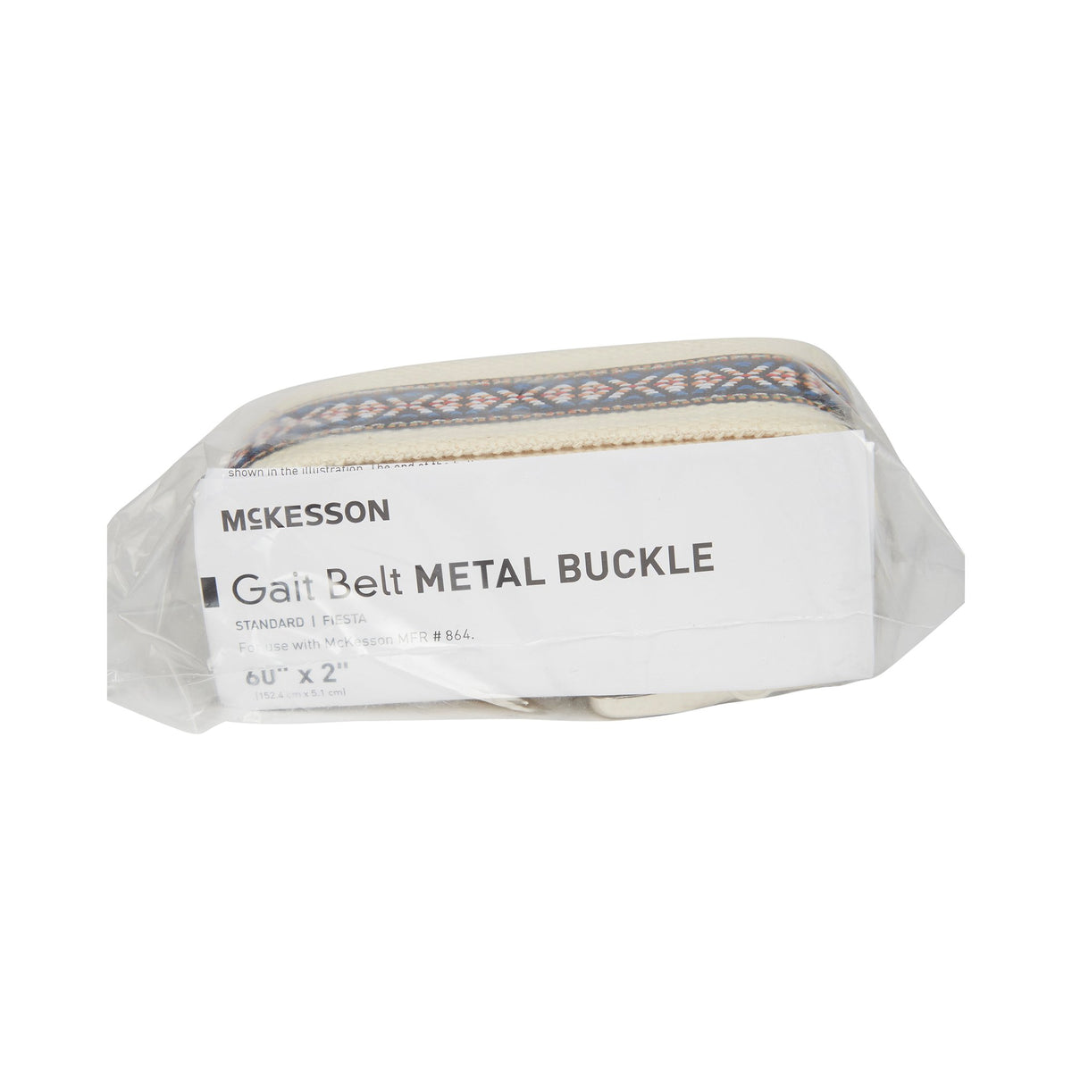 McKesson Fiesta Design Gait Belt, 60 Inch-Gait Belt McKesson 60 Inch Length Fiesta Design