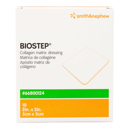 Biostep Collagen Dressing, 5 x 5 Centimeter-Collagen Dressing Biostep 2 X 2 Inch Square Sterile