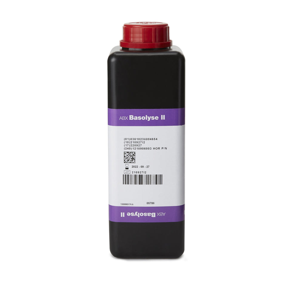 ABX Basolyse II Reagent for use with ABX Pentra Xl 80 / Pentra 60 / 80, Erythrocyte Lysing-Hematology Reagent ABX Basolyse II Erythrocyte Lysing For ABX Pentra Xl 80 / Pentra 60 / 80