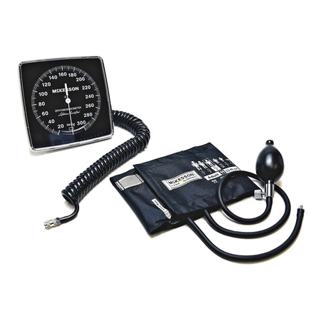 McKesson Lumeon Aneroid Sphygmomanometer-Aneroid Sphygmomanometer Unit McKesson LUMEON Adult Cuff Nylon Cuff 23 - 40 cm Wall Mount