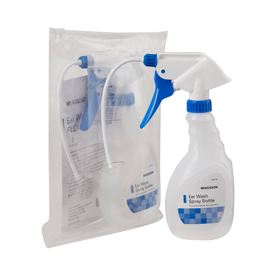 McKesson Ear Wash System-Ear Wash System McKesson Disposable Tip Blue / White