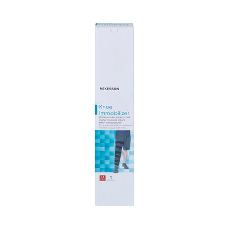 McKesson Knee Immobilizer, 14-Inch Length, One Size Fits Most-Knee Immobilizer McKesson One Size Fits Most Hook and Loop Closure Up to 29 Inch Thigh Circumference 14 Inch Length Left or Right Knee