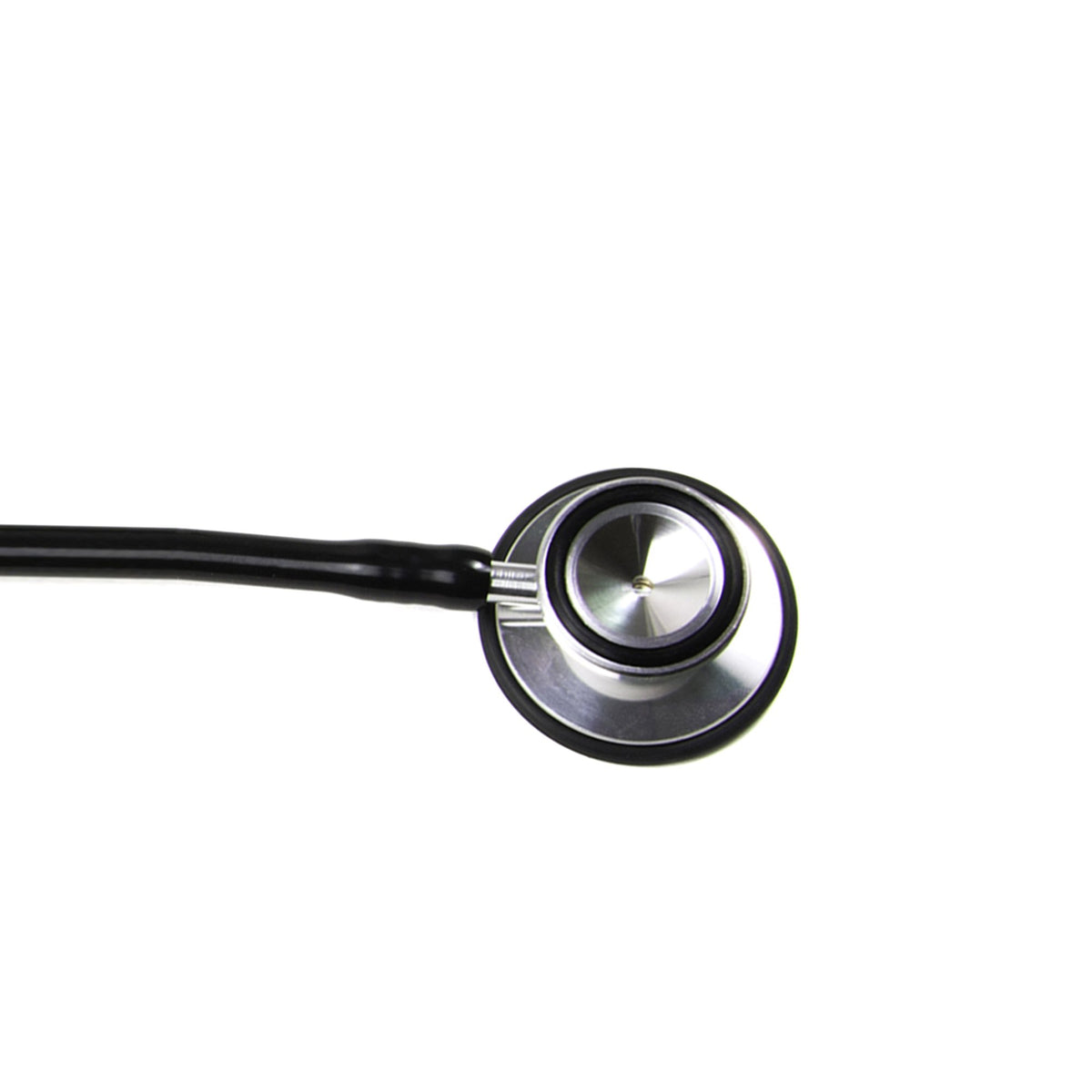 McKesson Basic Classic Stethoscope-General Exam Stethoscope McKesson Black 1-Tube 22 Inch Tube Double Sided Chestpiece