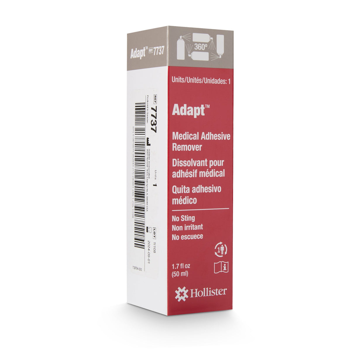 Adapt Adhesive Remover, 1.7 ounce spray can-Adhesive Remover Adapt Spray 50 mL
