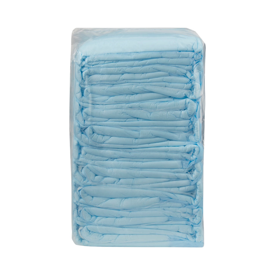 Simplicity Extra Underpad, Disposable, 30 X 30 Inch, Moderate Absorbency, Blue-Disposable Underpad Simplicity Extra 30 X 30 Inch Fluff Moderate Absorbency