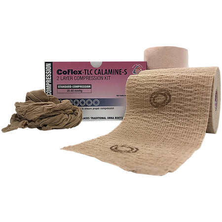 CoFlex® TLC Calamine with Indicators Two-Layer Compression Bandage System - Wound Care>General Wound Care>Compression Band...