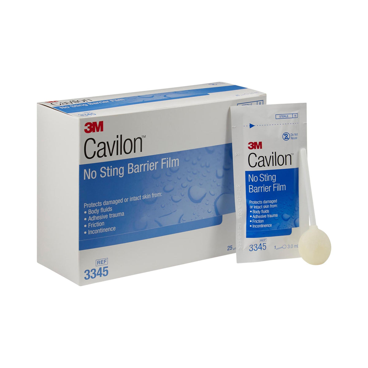 3M™ Cavilon™ No Sting Skin Barrier Applicator, 3-mL Individual Packets - Personal Hygiene>Skin Care>Prep Pads and Swabstic...
