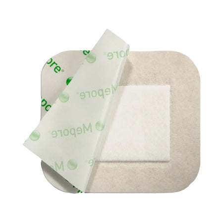Mepore Pro White Adhesive Dressing, 3 x 4 inch-Composite Dressing Mepore Pro 3-3/5 X 4 Inch Rectangle Sterile