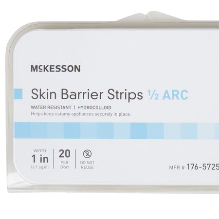 McKesson Skin Barrier Arc Strip-Skin Barrier Strip McKesson