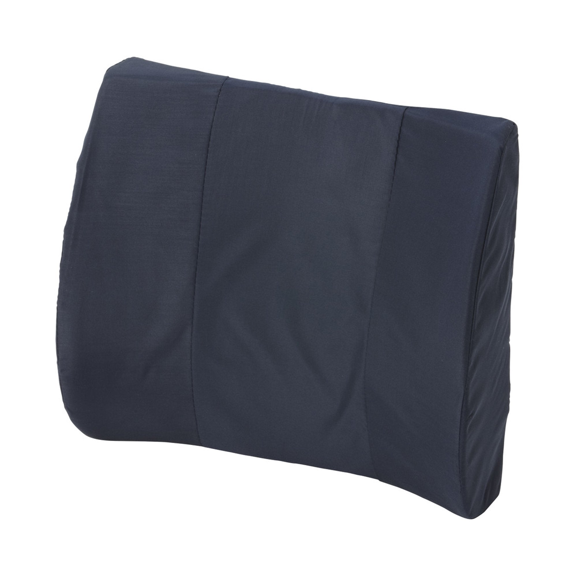 Mabis Lumbar Support Seat Cushion, Navy-Lumbar Support Cushion HealthSmart 14 W X 13 L Inch Foam