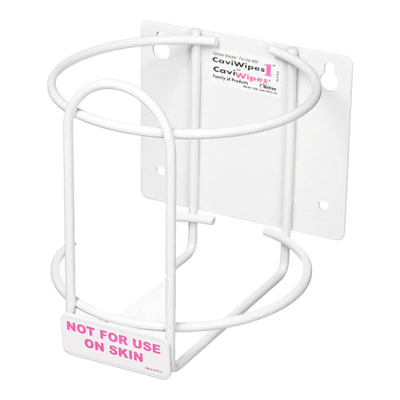 CaviWipes Wall Bracket-Wall Bracket CaviWipes White 5-1/2 X 5-1/2 X 6 Inch