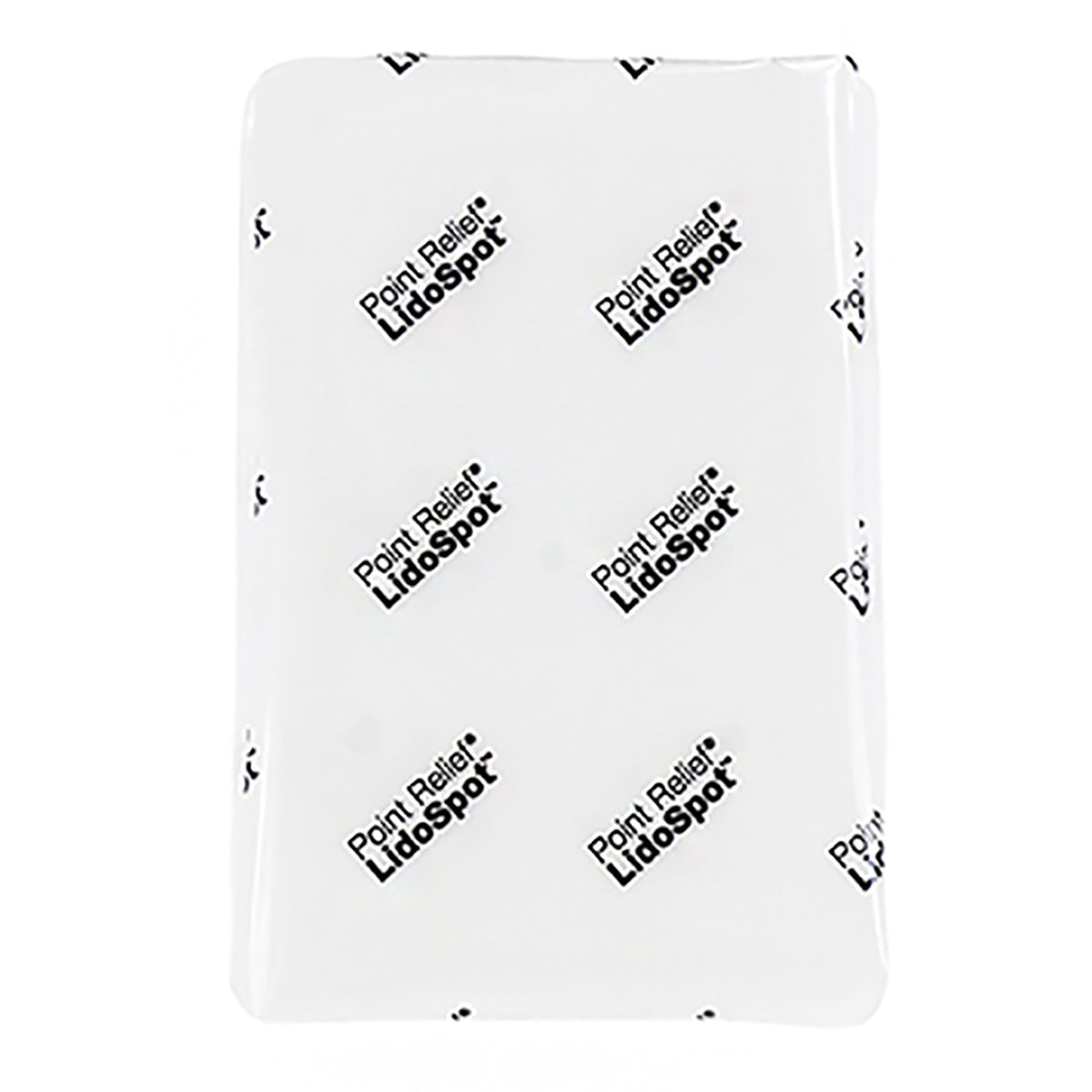 LidoSpot Topical Pain Relief-Topical Pain Relief LidoSpot 4% - 1% Strength Lidocaine / Menthol Patch 5 per Box