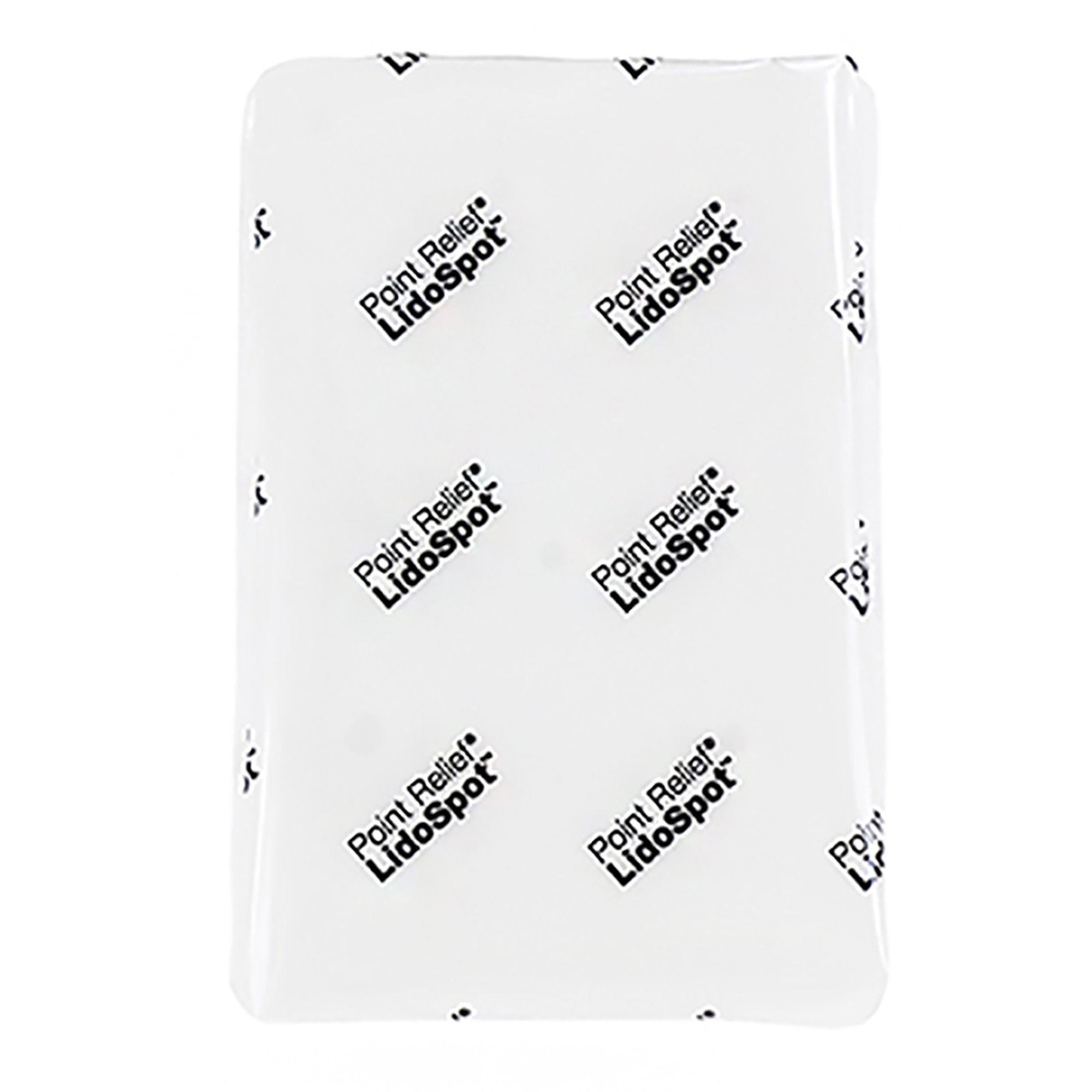 LidoSpot Topical Pain Relief-Topical Pain Relief LidoSpot 4% - 1% Strength Lidocaine / Menthol Patch 5 per Box