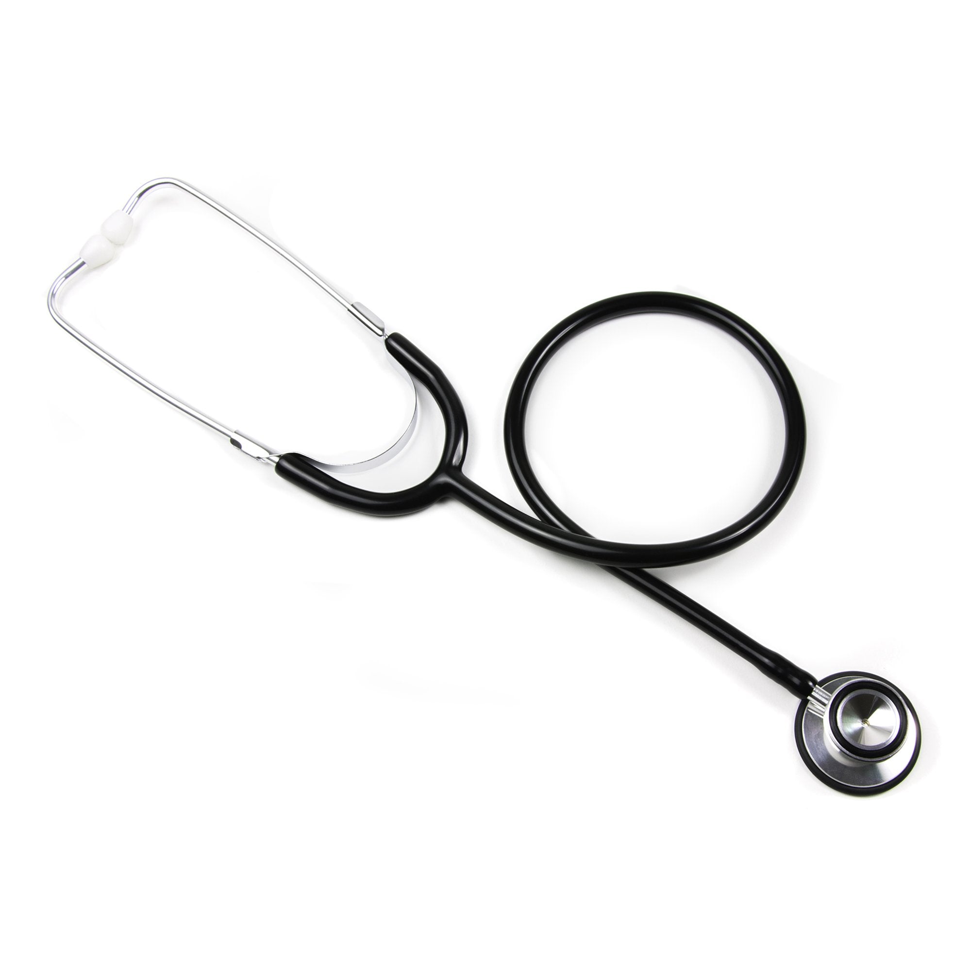 McKesson Basic Classic Stethoscope-General Exam Stethoscope McKesson Black 1-Tube 22 Inch Tube Double Sided Chestpiece