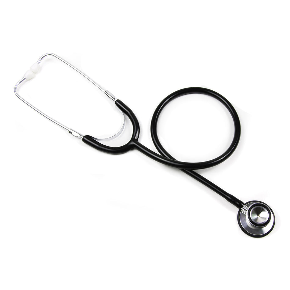 McKesson Basic Classic Stethoscope-General Exam Stethoscope McKesson Black 1-Tube 22 Inch Tube Double Sided Chestpiece