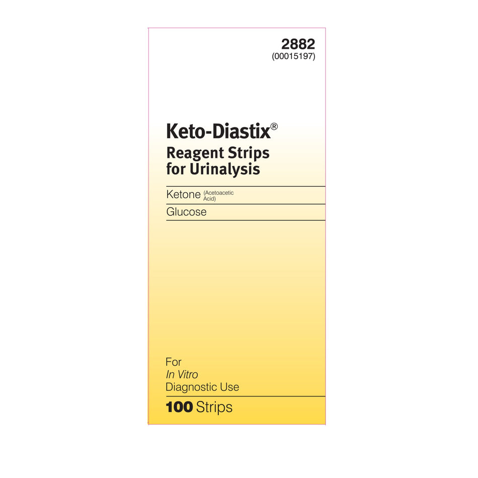 Keto-Diastix Urinalysis Reagent Strips, Ketone test-Urinalysis Reagent Keto-Diastix Ketone For Urinalysis