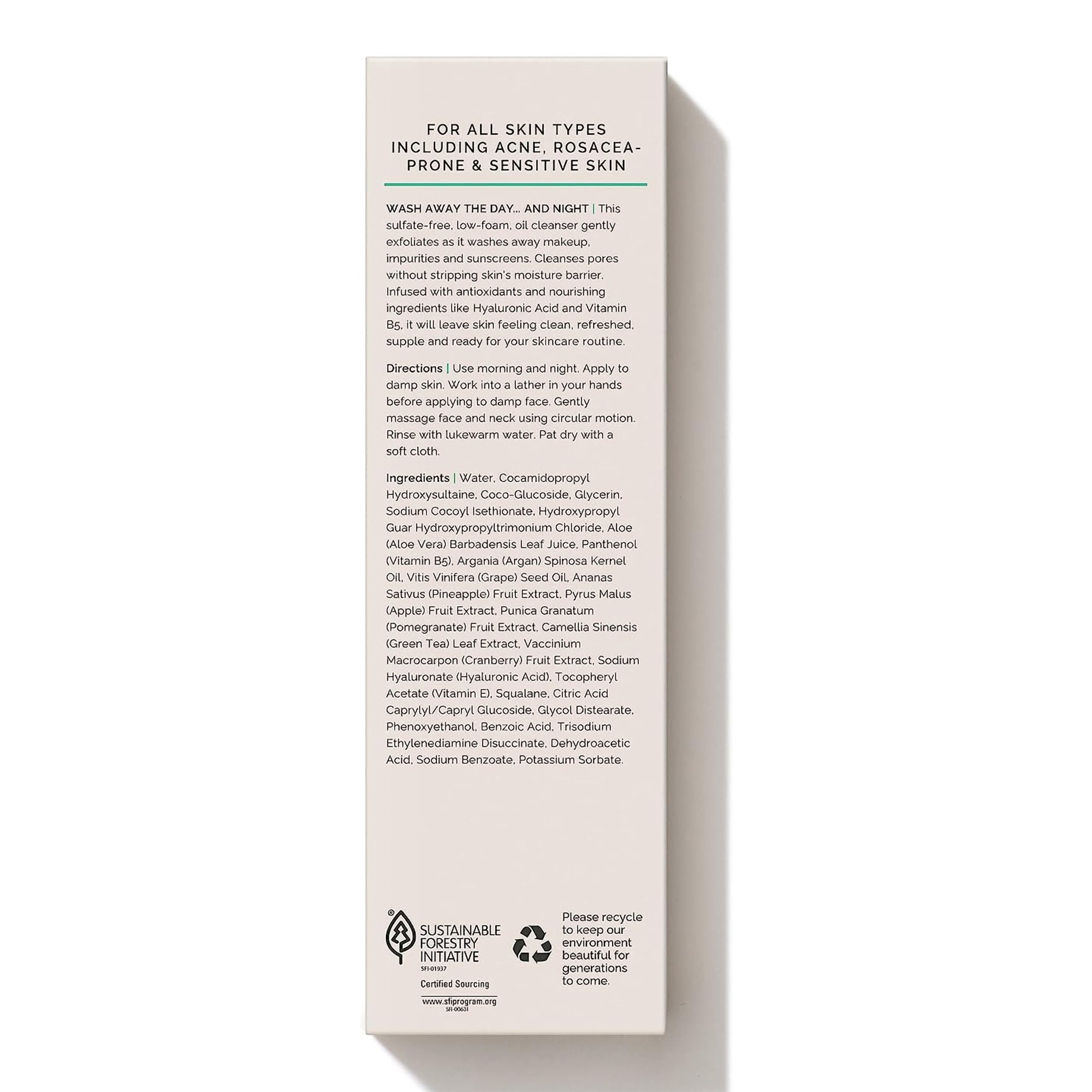 MDSolarsciences Wash Away One Step Cleanser, 5 oz.-Facial Cleanser MDSolarsciences Wash Away One Step Gel 5 oz. Tube Unscented