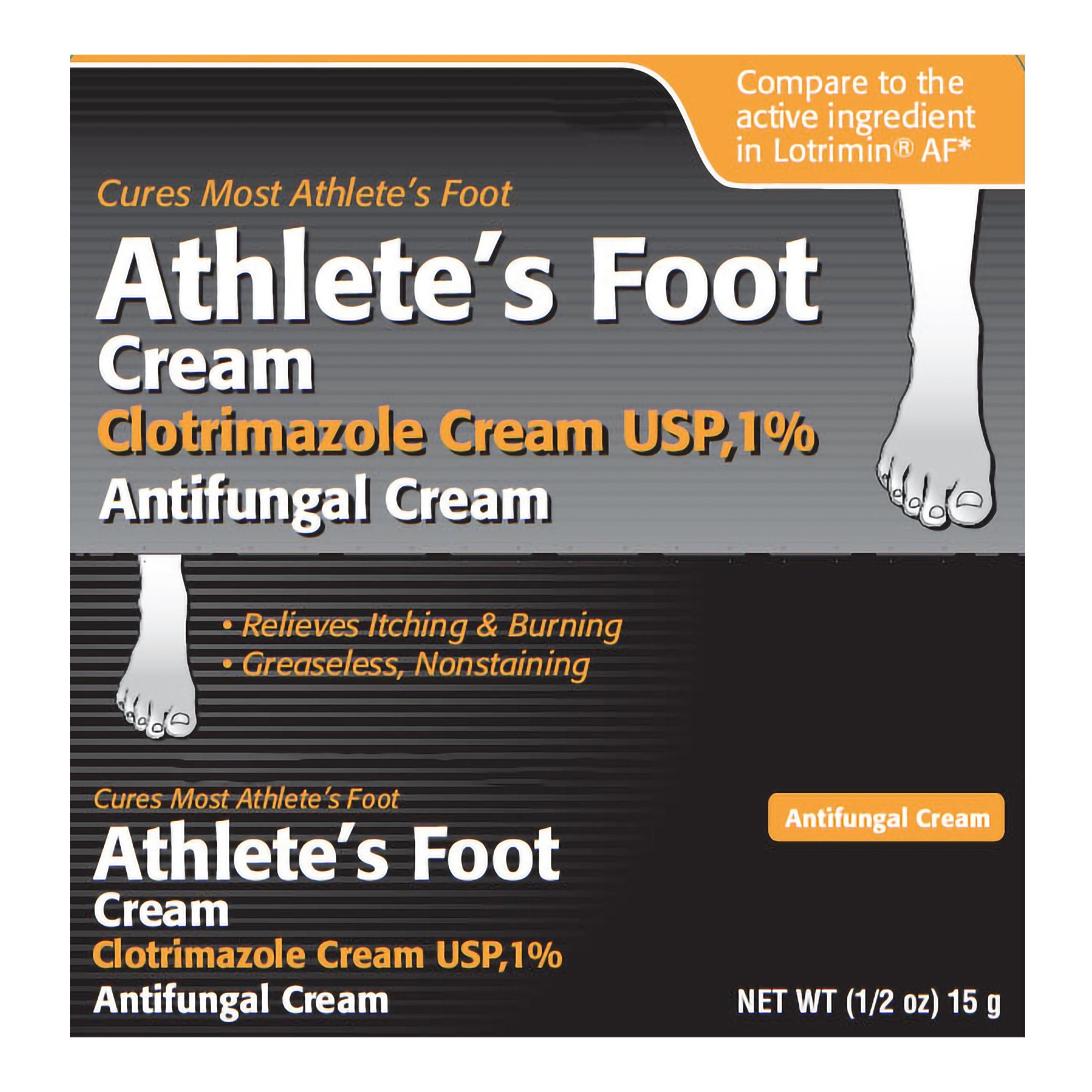 Taro Clotrimazole Antifungal, 1-ounce Tube-Antifungal 1% Strength Cream 1 oz. Tube