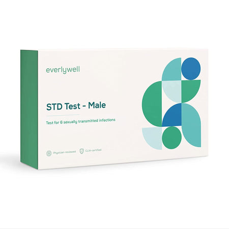Everlywell Sexually Transmitted Diseases Test for Men-Specimen Collection and Transport Kit Everlywell Test Cup / Collection Card Sterile