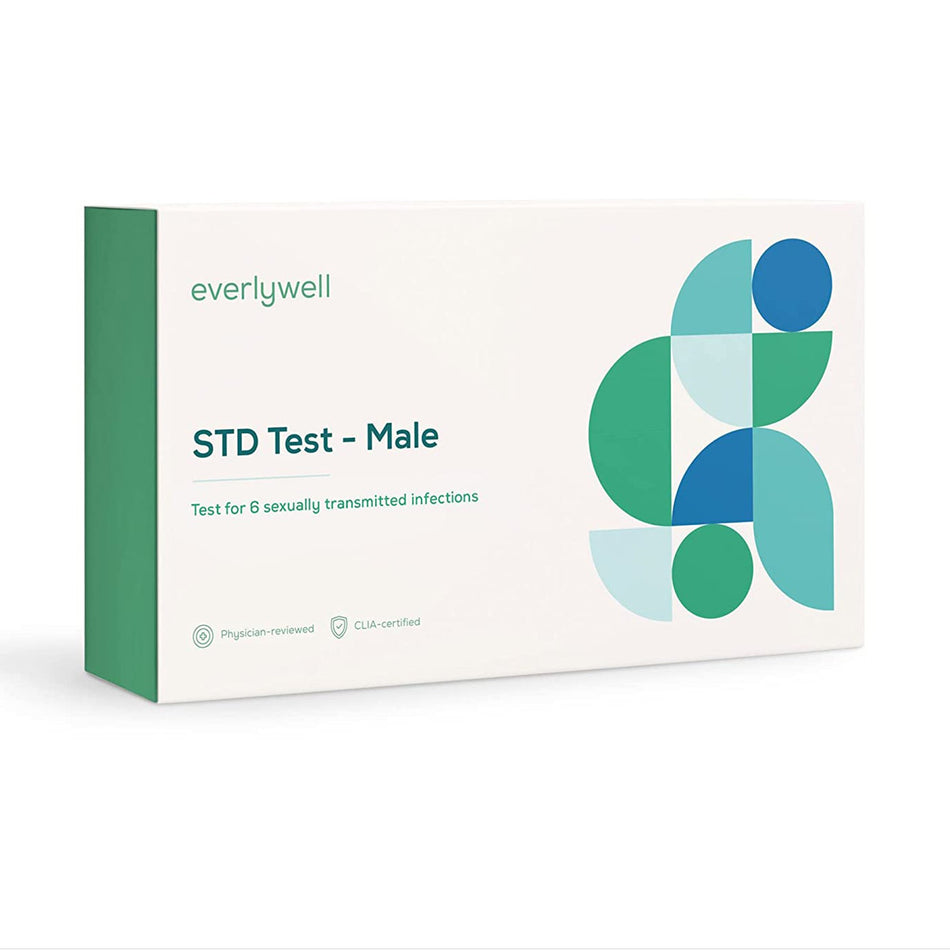 Everlywell Sexually Transmitted Diseases Test for Men-Specimen Collection and Transport Kit Everlywell Test Cup / Collection Card Sterile