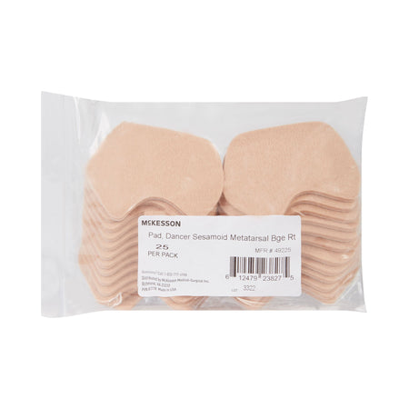 McKesson Dancer Sesamoid Pad for Right Feet - Orthopedic>Immobilizers, Splints and Supports>Lower Body>Ankle, Foot and Toe...